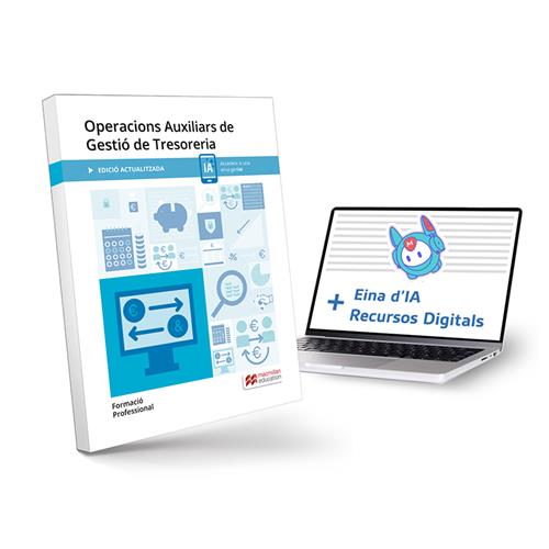 Operacions auxiliars de gestió de tresoreria. Nueva edición 2025