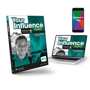 YOUR INFLUENCE TODAY A1+ Workbook, Competence Evaluation Tracker y Student´s App