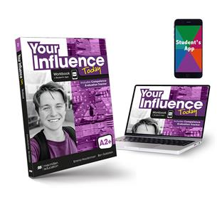 YOUR INFLUENCE TODAY A2+ Workbook, Competence Evaluation Tracker y Student´s App