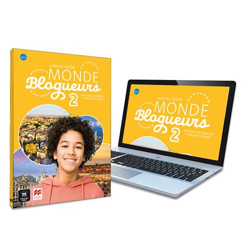 MONDE BLOGUEURS 2 Livre de lélève + Token digital