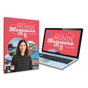 MONDE BLOGUEURS 3 Livre de lélève + Token digital