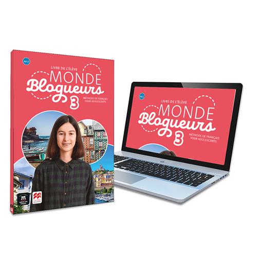 MONDE BLOGUEURS 3 Livre de lélève + Token digital