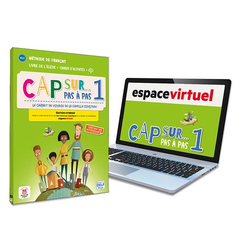 CAP SUR PAS A PAS 1 Livre de lélève + Pack cahier