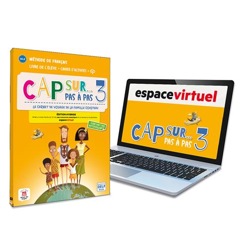 CAP SUR PAS A PAS 3 Livre de lélève + Pack cahier