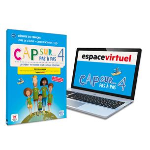CAP SUR PAS A PAS 4 Livre de lélève + Pack cahier