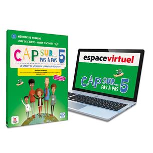 CAP SUR PAS A PAS 5 Livre de lélève + Pack cahier