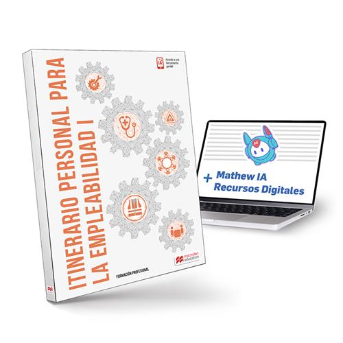 Itinerario Personal para la Empleabilidad I: Libro físico + Mathew IA
