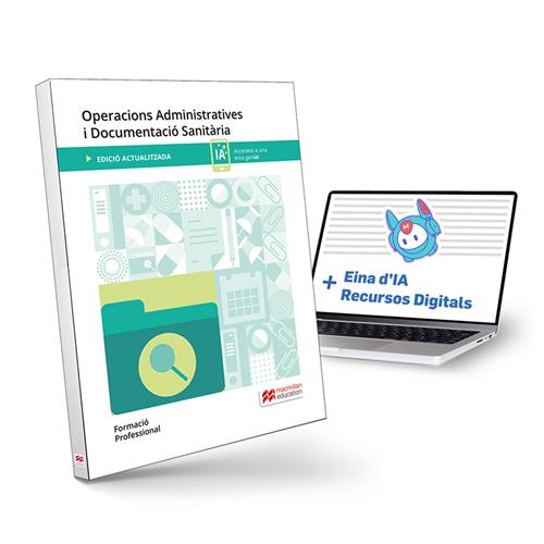Operacions Administratives i Documentació Sanitària: Llibre físic + Mathew IA