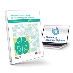 Promoción de la Salud y Apoyo Psicológico al Pacient Libro físico + Mathew IA
