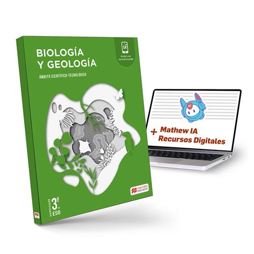 Biología y Geología 3º - Libro de texto en formato físico de Diversificación Curricular 3º ESO