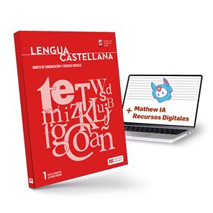 Grado Básico Lengua Castellana y Literatura 1 - Libro de texto en formato físico de Lengua y Literat