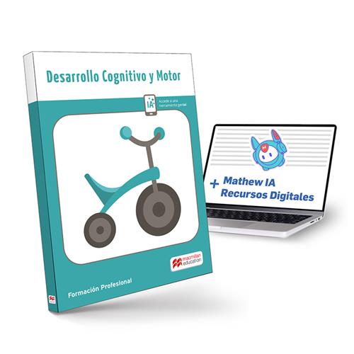 Desarrollo cognitivo y motor: Libro físico + Mathew IA