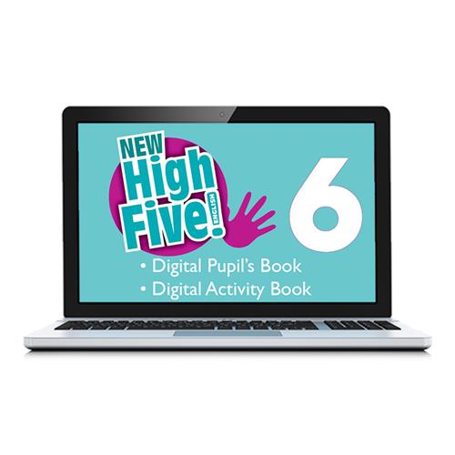 e: New High Five! Enhanced 6 Digital Pupils&Activity Pack
