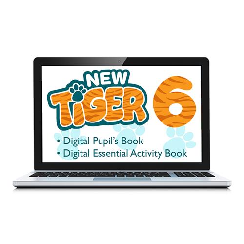 e: New Tiger Enhanced 6 Digital Pupils&Essential Activity Pack