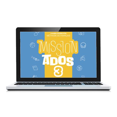 MISSION ADOS 3 Cahier numérique Blink