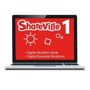 e: SHAREVILLE 1 Digital Students Book and Digital Activity Essential Book