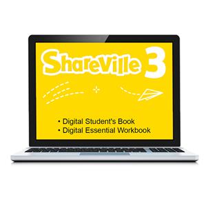 e: SHAREVILLE 3 Digital Students Book and Digital Essential Workbook