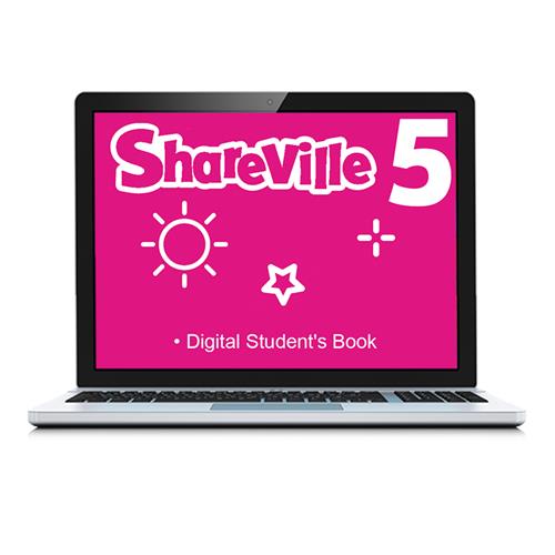 e: SHAREVILLE 5 Digital Students Book
