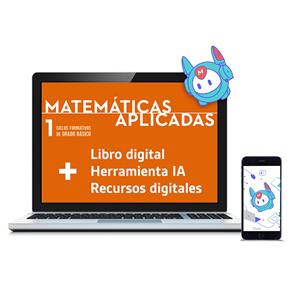 Grado Básico Matemáticas 1 - Licencia digital - Libro de texto de Matemáticas Aplicadas 1 ESO