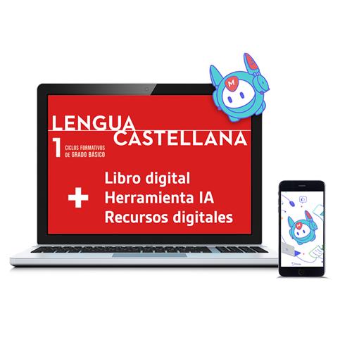 Grado Básico Lengua Castellana y Literatura 1 - Licencia digital - Libro de texto 1 ESO
