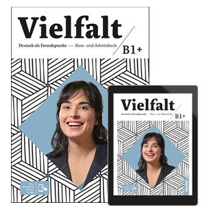 VIELFALT B1+ Kursbuch&Arbeitsbuch&Code