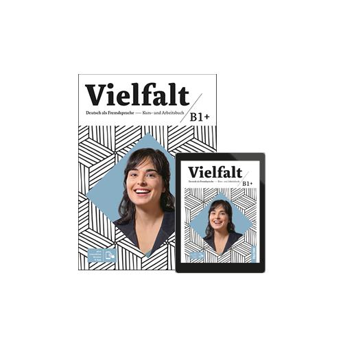 VIELFALT B1+ Kursbuch&Arbeitsbuch&Code
