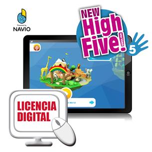 e: New High Five! 5 Licencia de acceso a Pupils App en Navio