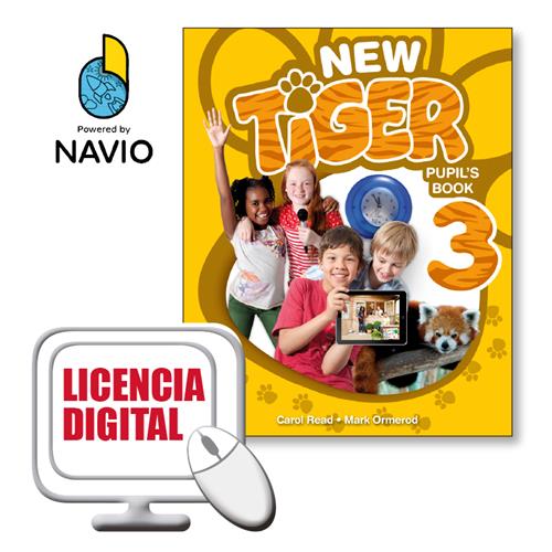 e: New Tiger 3 Digital Pupils Book
