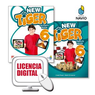 e: New Tiger 6 Digital Puplis Book + Digital Activity Book Pack